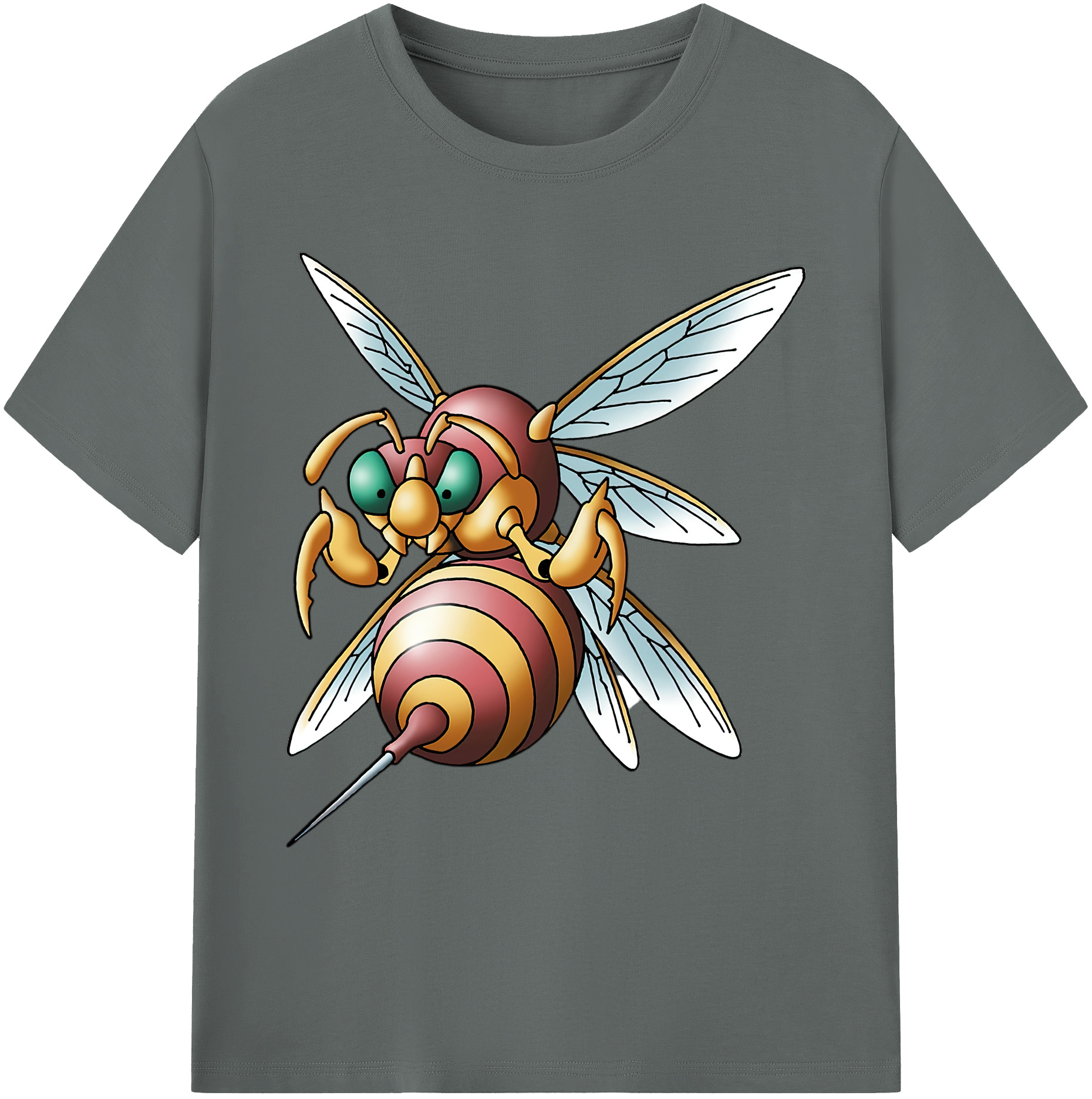 （画像用） ドラゴンクエスト Doragon Kuesuto Dragon Quest 綿100％ メンズ半袖Tシャツ｜肌触りやわらか＆通気性